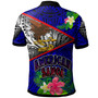 American Samoa Polo Shirt - Custom American Samoa Eagle Flag Style With Polynesian Patterns Polo Shirt