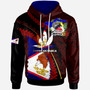 American Samoa Hoodie - American Samoa Independence Day With State Flag And Marijuana Leaf Polynesian Style