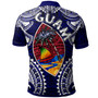 Guam Polol Shirt- Custom Guam Independence Day '' Wish You A Very Happy Independence Day '' With Polynesian Patterns