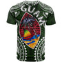 Guam T- Shirt - Custom Guam Independence Day '' Wish You A Very Happy Independence Day '' With Polynesian Patterns