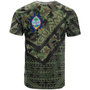 Guam T-Shirt - Custom Guam Camo Deluxe Polynesian Tattoo T-shirt