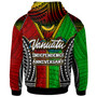 Vanuatu Hoodie - Custom Vanuatu Independence Anniversary With Polynesian Patterns Hoodie