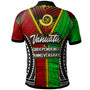 Vanuatu Polo Shirt- Custom Vanuatu Independence Anniversary With Polynesian Patterns Polo Shirt