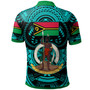 Vanuatu Polo Shirt - Custom Vanuatu Polynesian Culture Pride Turquoise Polo Shirt