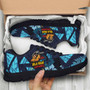 Hawaii Sneakers - Hilo High School Polynesian Viking Tribal Pattern