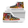 Hawaii High Top Shoes - Kahuku High & Intermediate School Polynesian Pattern