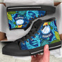 Hawaii High Top Shoes - Kelakehe High School Polynesian Tribal Pattern