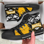 Hawaii High Top Shoes - Nanakuli High School Polynesian Tribal Pattern