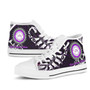 Hawaii High Top Shoes - Ni'ihau High and Elementary School Polynesian Pattern