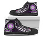 Hawaii High Top Shoes - Ni'ihau High and Elementary School Polynesian Pattern