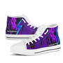 Hawaii High Top Shoes - Pearl City High School Polynesian Pattern