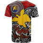 Papua New Guinea T-shirt - Custom Manus Of Papua New Guinea With Polynesian Patterns T-shirt