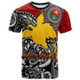 Papua New Guinea T-shirt - Custom East Sepik Of Papua New Guinea With Polynesian Patterns T-shirt