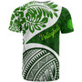 Hawaii Polynesian T-Shirt - Custom Hawaii Volleyball Team Hibicus Polynesian T-Shirt