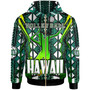 Hawaii Volleyball Hoodie - Custom Hawaii Volleyball Team With Polynesian Patterns Custom Name And Number Hoodie