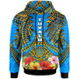 Tuvalu Polynesian Hoodie - Custom Tuvalu Independence Day with Polynesian Hibiscus Hoodie