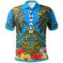 Tuvalu Polynesian Polo Shirt - Custom Tuvalu Independence Day with Polynesian Hibiscus Polo Shirt