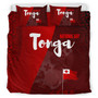 Tonga Bedding Set - National Day Tonga Coat Of Arms Polynesian