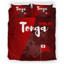Tonga Bedding Set - National Day Tonga Coat Of Arms Polynesian