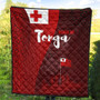 Tonga Premium Quilt - National Day Tonga Coat Of Arms Polynesian