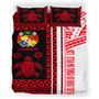 Tonga Bedding Set - Custom Proud To be Tongan Polynesian Patterns With Tonga Kupesi Bedding Set