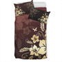 Hawaii Bedding Set Hibiscus Golden Royal