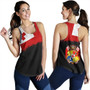 Tonga Women Tank Tonga Flag Grunge