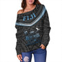 Fiji Off Shoulder Sweatshirt Polynesian Authen