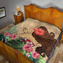 Hawaii Premium Quilt Beautiful Hula Girl Hibiscus Tropical