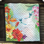 Hawaii Premium Quilt Hibiscus In Jung