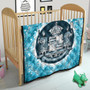 Hawaii Premium Quilt Native Hawaii Coat Of Arms Premium Quilt Discrete