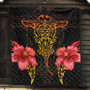 Hawaii Premium Quilt Polynesian Hibiscus Animal