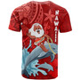 Hawaii Polynesian Christmas T-shirt - Custom Polynesian Santa Christmas Ugly Hawaii T-shirt