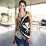 Hawaii Women Tank Kanaka Maoli Hawaiian Map Lauhala White Circle