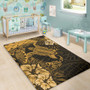 Hawaii Area Rug Hawaii Polynesian Turtle Tropical Golden