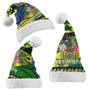 Malampa Polynesian Christmas Hat - Malampa Vanuatu Coat of Arms Christmas Hat Polynesian Patterns Christmas Hat