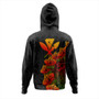 Hawaii Hoodie Hawaii Kanaka Map Style Tropical