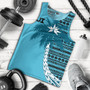 Fiji Tank Top Fiji Tapa Coconut