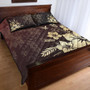 Hawaii Quilt Bed Set Hibiscus Golden Royal