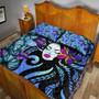 Hawaii Quilt Bed Set Hibiscus Polynesian Hula Girl