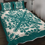 Hawaii Quilt Bed Set Quilt Tradition Turquoise