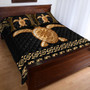 Hawaii Quilt Bed Set Traditional Turtle Pattern