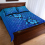 Hawaii Quilt Bed Set Turtle Hibiscus Ocean