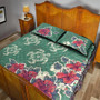 Hawaii Quilt Bed Set Turtle Hibiscus Summer