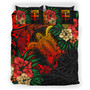 Fiji Bedding Set - Fiji Polynesian Turtle Tropical Bedding Set