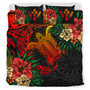 Kosrae Bedding Set - Kosrae Polynesian Turtle Tropical Bedding Set