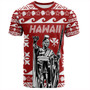 Hawaii T-Shirt King Native Hawaiian Kakau Pattern Christmas