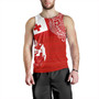 Tonga Tank Top Tonga Polynesian Flag With Coat Of Arms