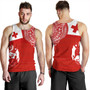 Tonga Tank Top Tonga Polynesian Flag With Coat Of Arms