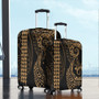 Hawaii Luggage Cover Hawaiian Map Kakau Style Gold